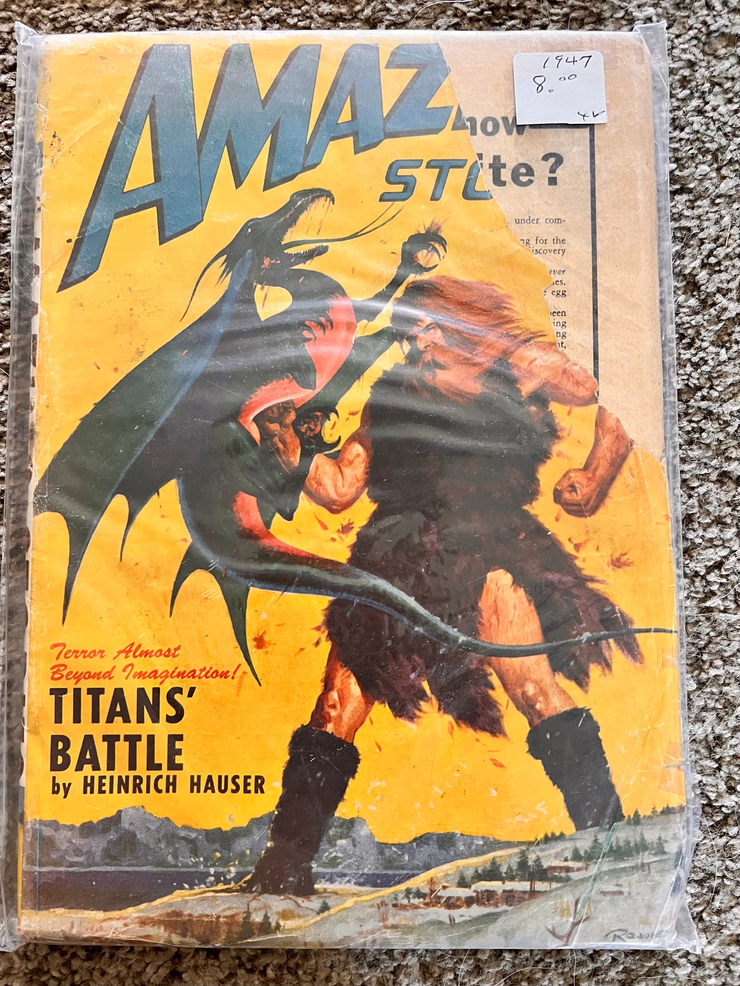 1947 Amazing Stories Magazine