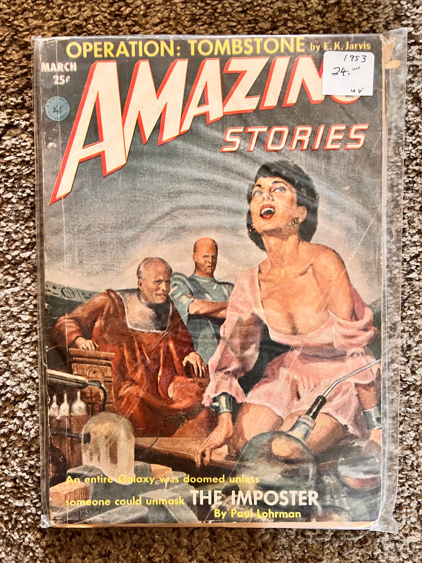 Amazing Stories Magazine March 1953