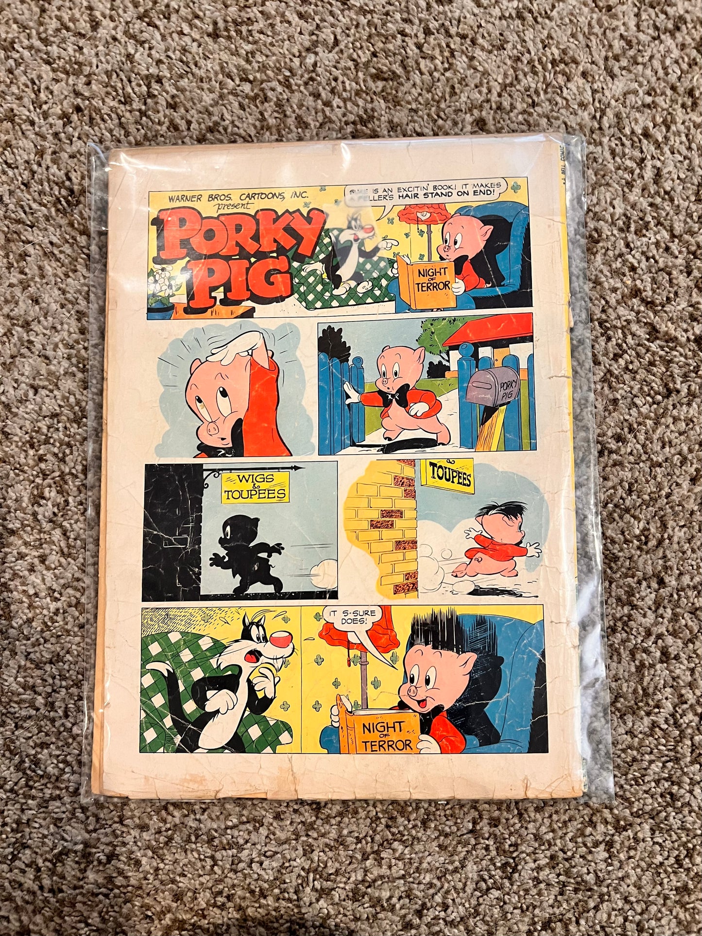 1950 Porky Pig #284 Dell Comic Book