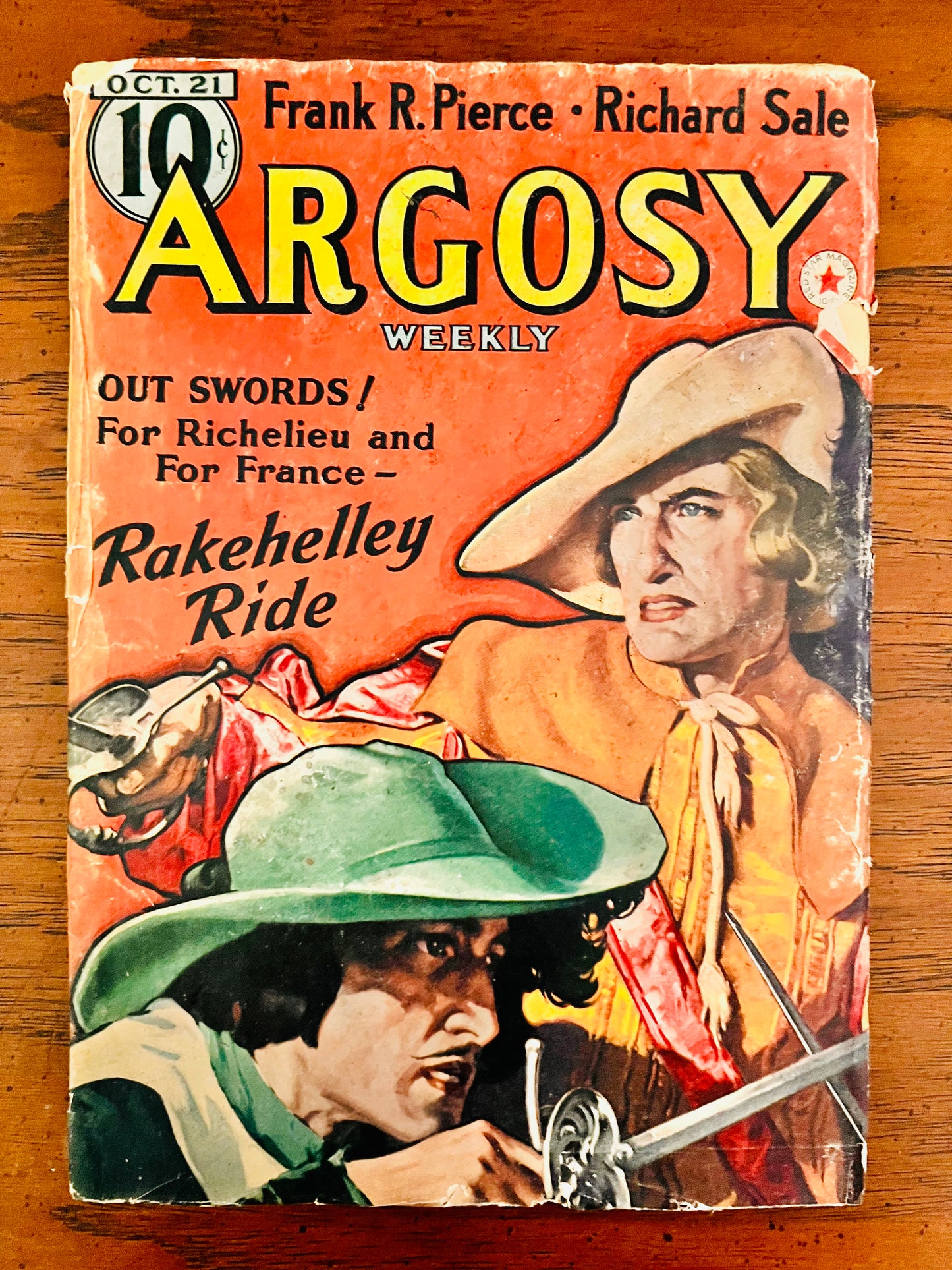 Argosy Weekly October 21, 1939 Vintage Pulp Magazine