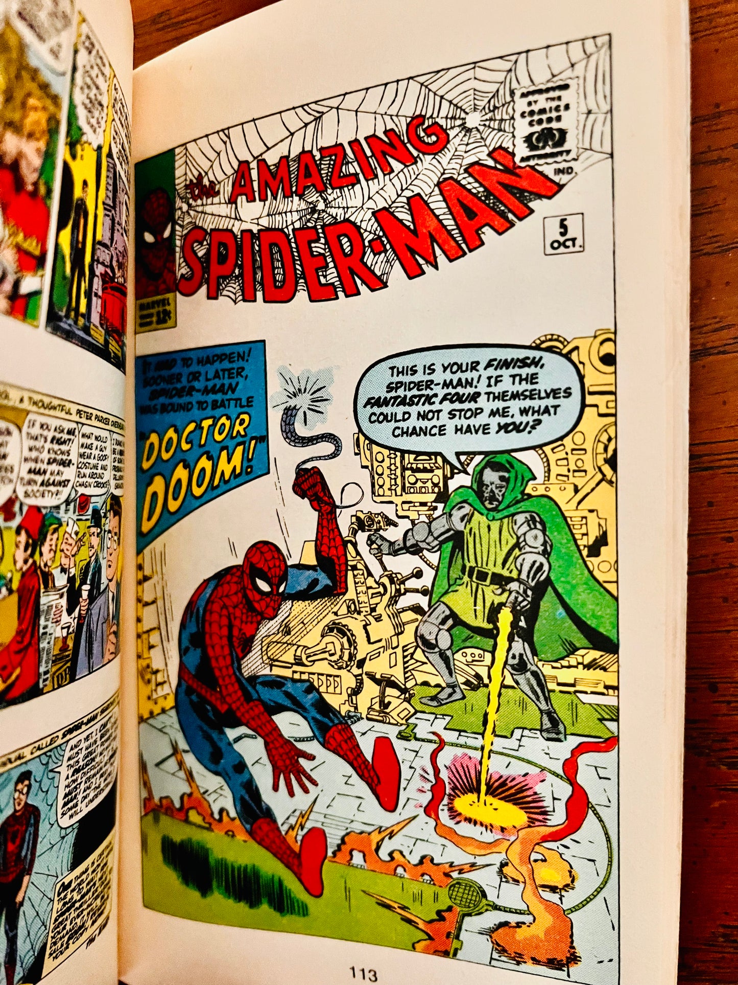 Stan Lee Presents The Amazing Spider-man 81443 Issues 1-6 Vintage Pocket Book 1977