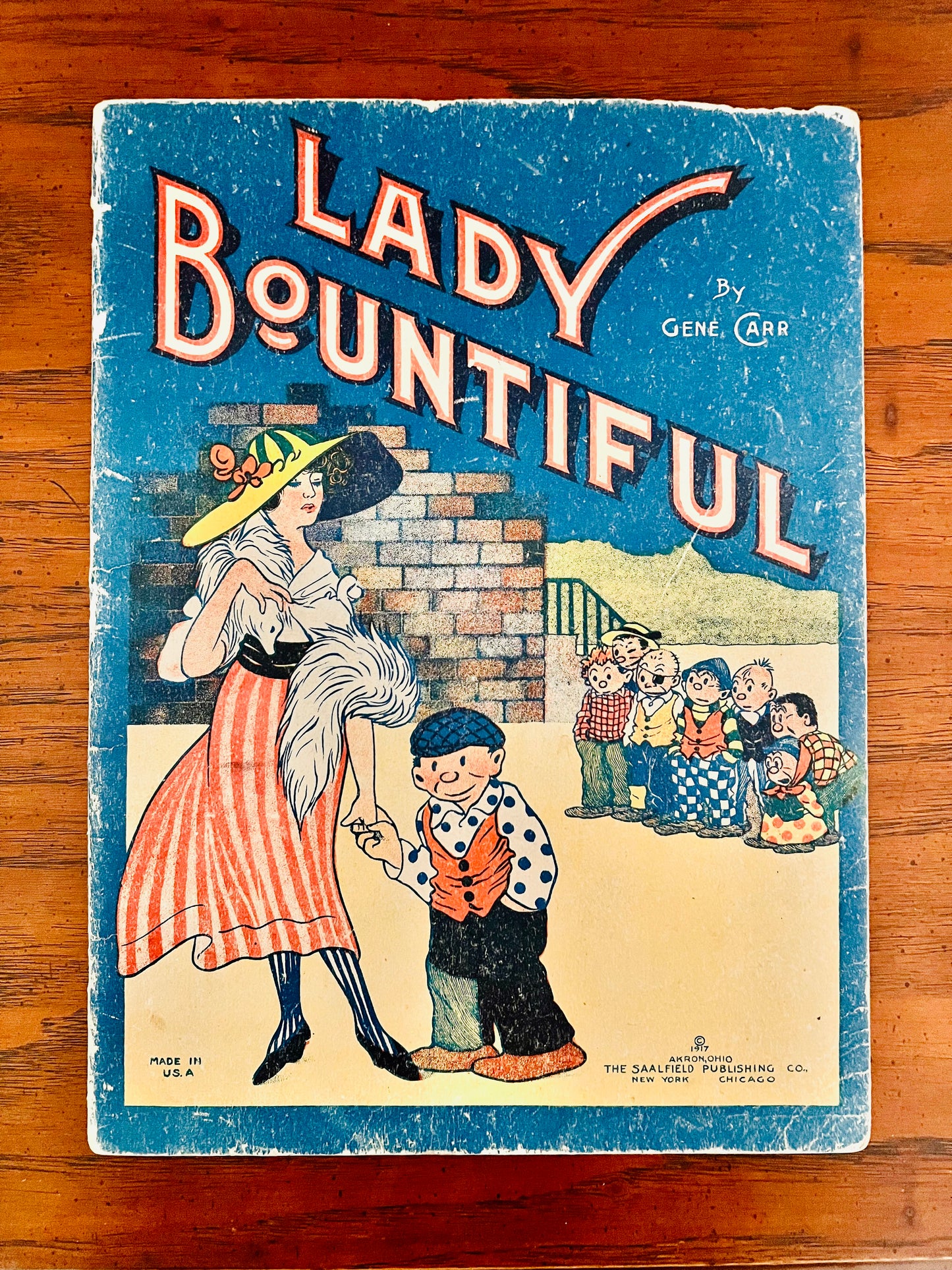 1917 Lady Bountiful Comic Book by Gene Carr - RARE