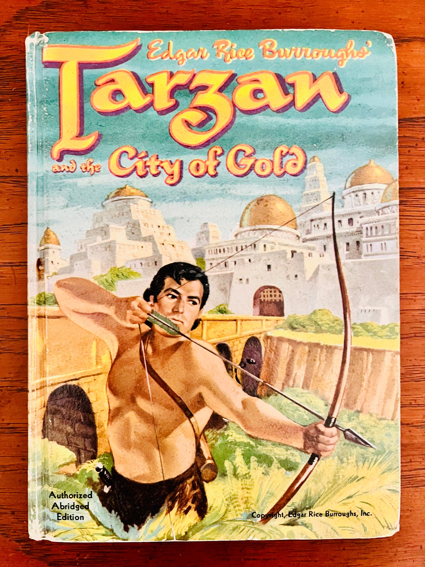 1954 Tarzan and the City of Gold Edgar Rice Burroughs Hardcover