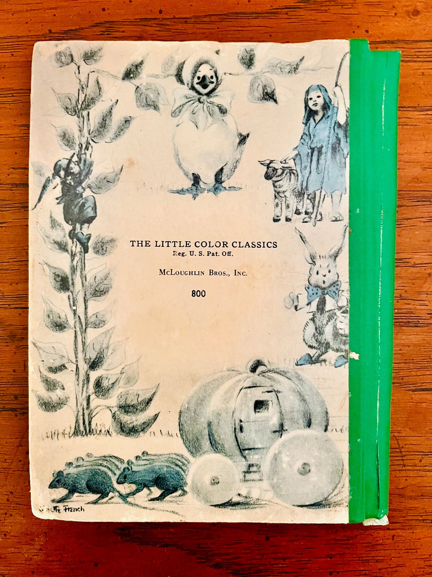 1938 Adventures of Peter Rabbit Book Publishers McLoughlin Bros Inc